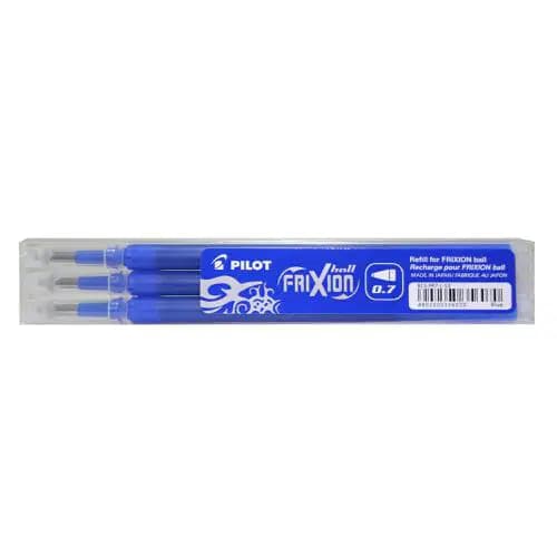 Etui de Recharges Frixion 0.7 Bleu Pilot Ref BLS-FR7-L-S3