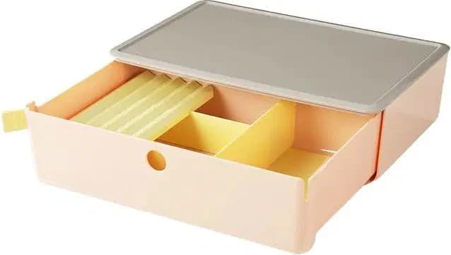 Boite de Rangement de Bureau Deli XDM31 3