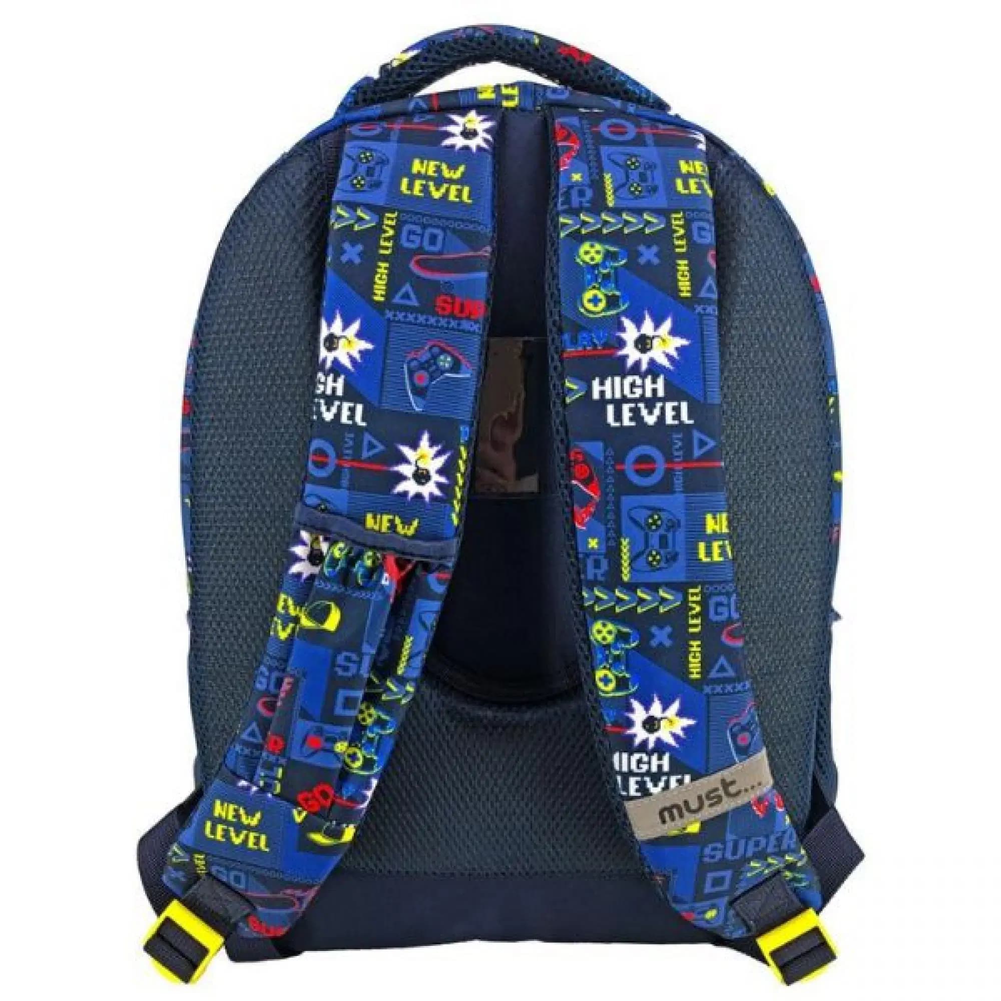 Sac a Dos Must 32X18X43 3CASES Press Start 585559 2