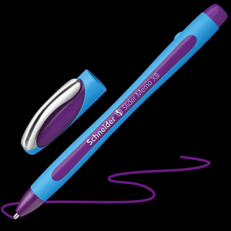 Stylos a Bille Slider Violet Memo Xb Schnider Ref 150208