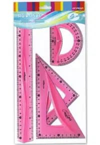 Ensemble Regles Flexible Keyroad 30CM Ref 971784