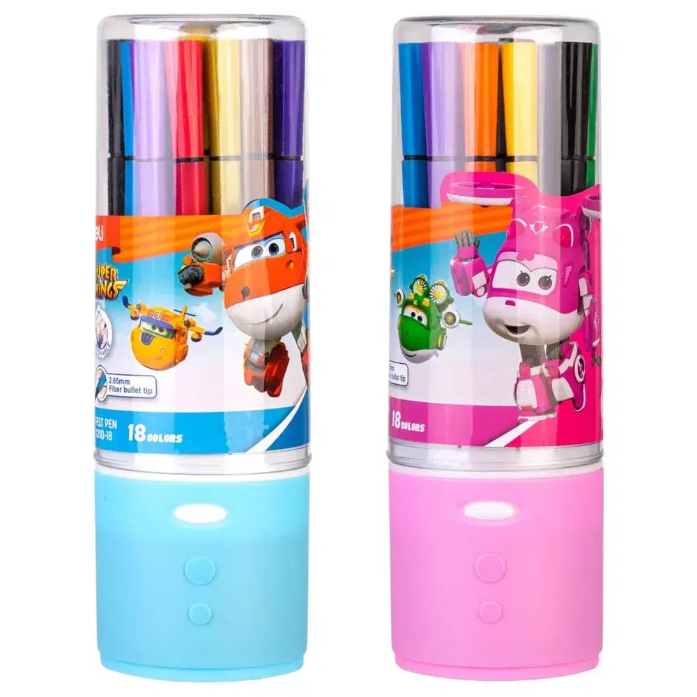 Feutre Scolaire Fantaisie Super Wings 150 18 Deli