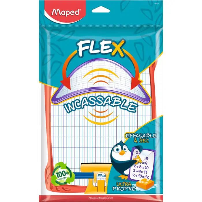Ardoise Blanche Decoree Incassable Zero Trace Maped 583510 3