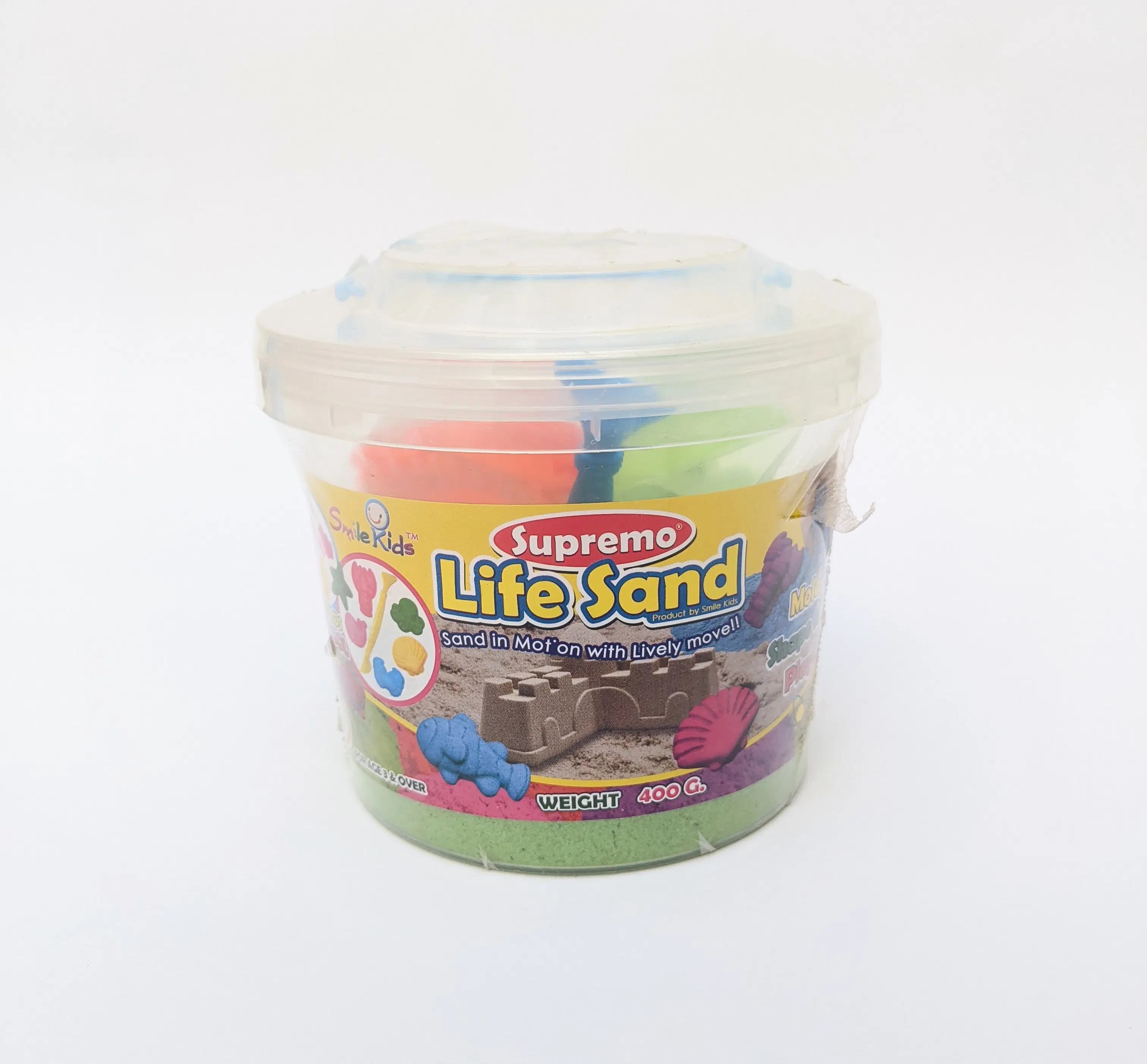 Pate a Modeler 120G Smile Kids 400G en Boite 2 Moules +couteausk SK-400LS
