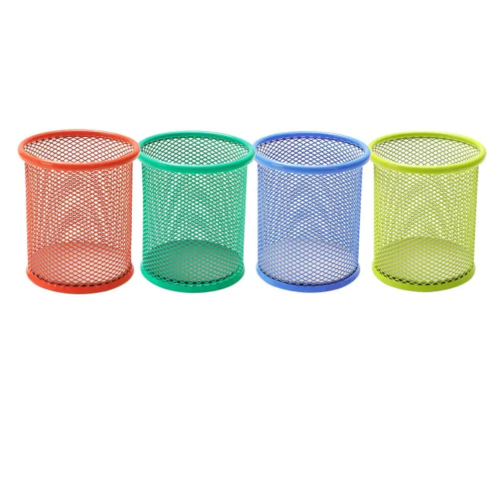 Plumier de Bureau Metalique Rond Daim 91*98 Deli Ref 9153