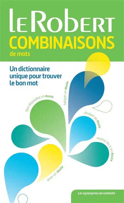 Dictionnaire le Robert Combinaisons