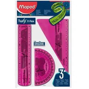 Kit de Tracage Maped Souple de 03 Pcs Twist'n Flex