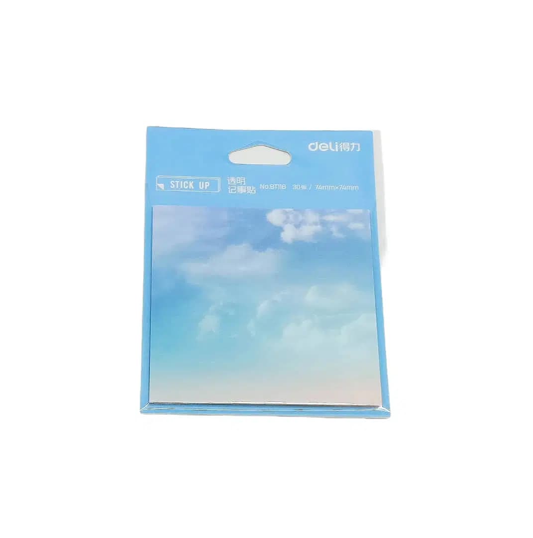 Contacta Notes Pet (80*110/30F/80G) Post Itdeli Ref BT116 2