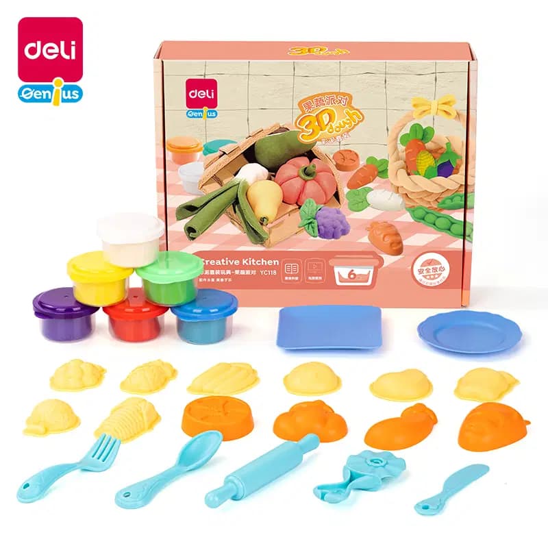 Pate a Modler 3D(MOULES Fruits et Legumes) YC118 Deli - Deli 2