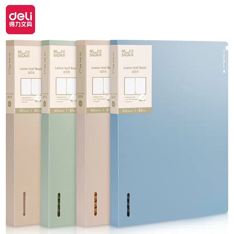 Note Book a Feuilles Mobiles Nusign PP/B5/40 F 80G