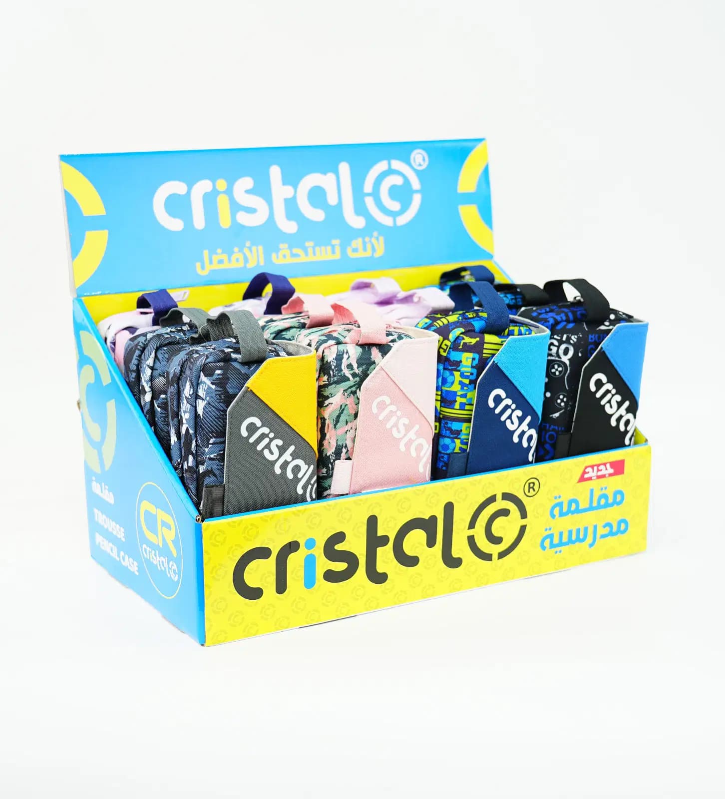Trousse Cristal Scolaire Coul Ass CR-11014 3