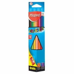 Crayon de Couleur Maped de 12PCS Boite Triangulaire Color'peps 3154141832130