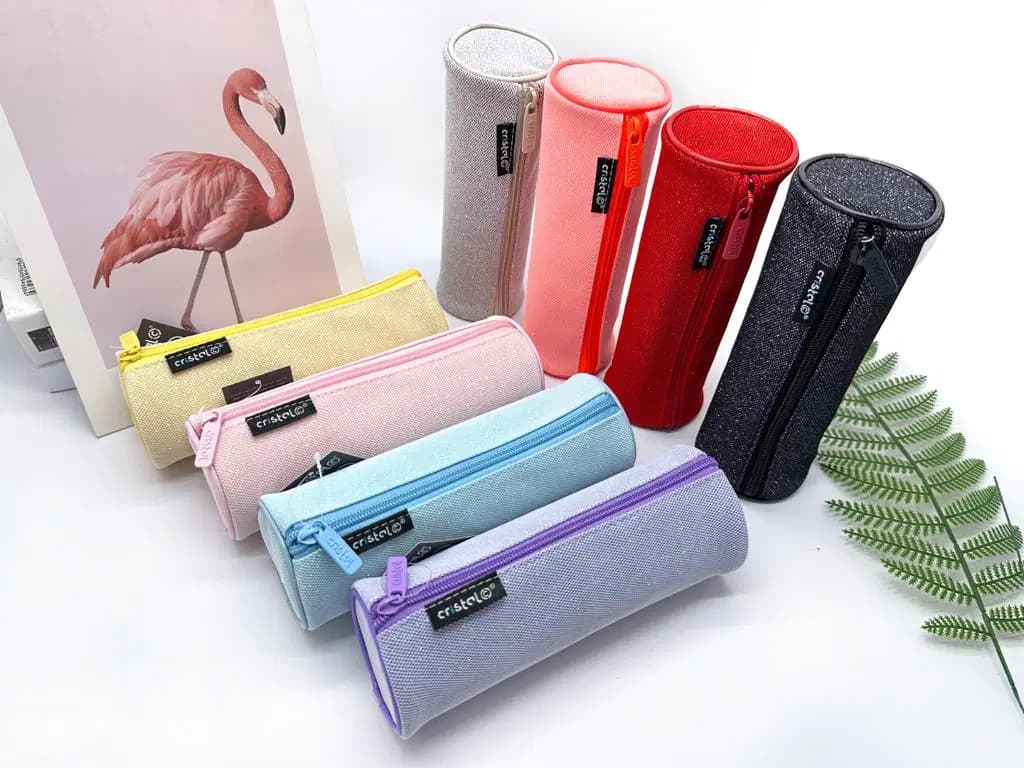 Trousse Ronde Brillante Multi Couleur Cristal CR-1948
