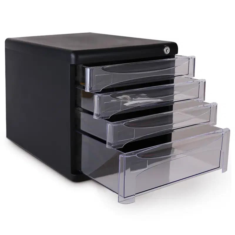 Trieur de Document a 5 Tiroires 361*271*260MM Black Deli 9794GR 2