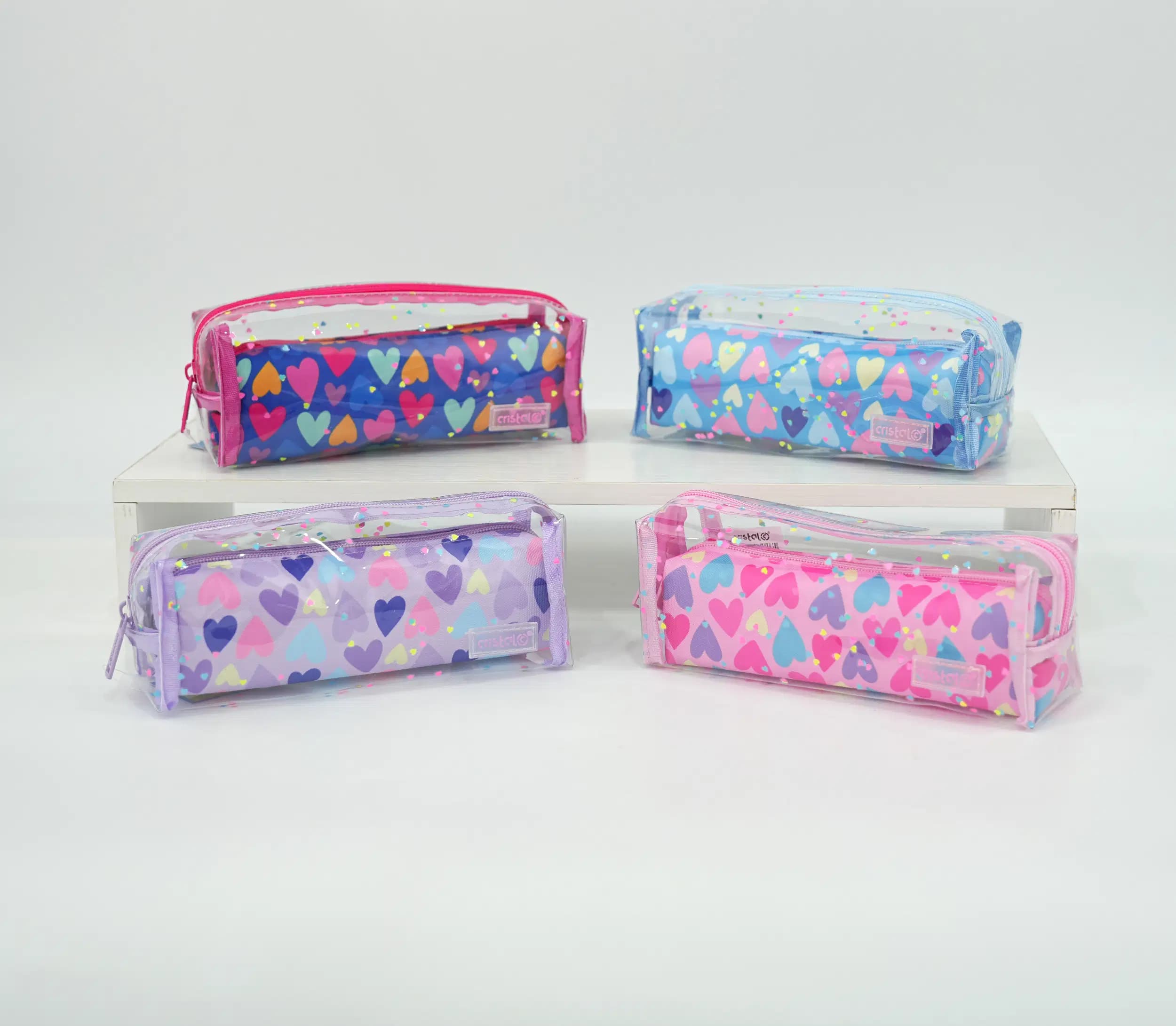 Kit 2 Trousse Rectangulaire Cristal CR-11021 2