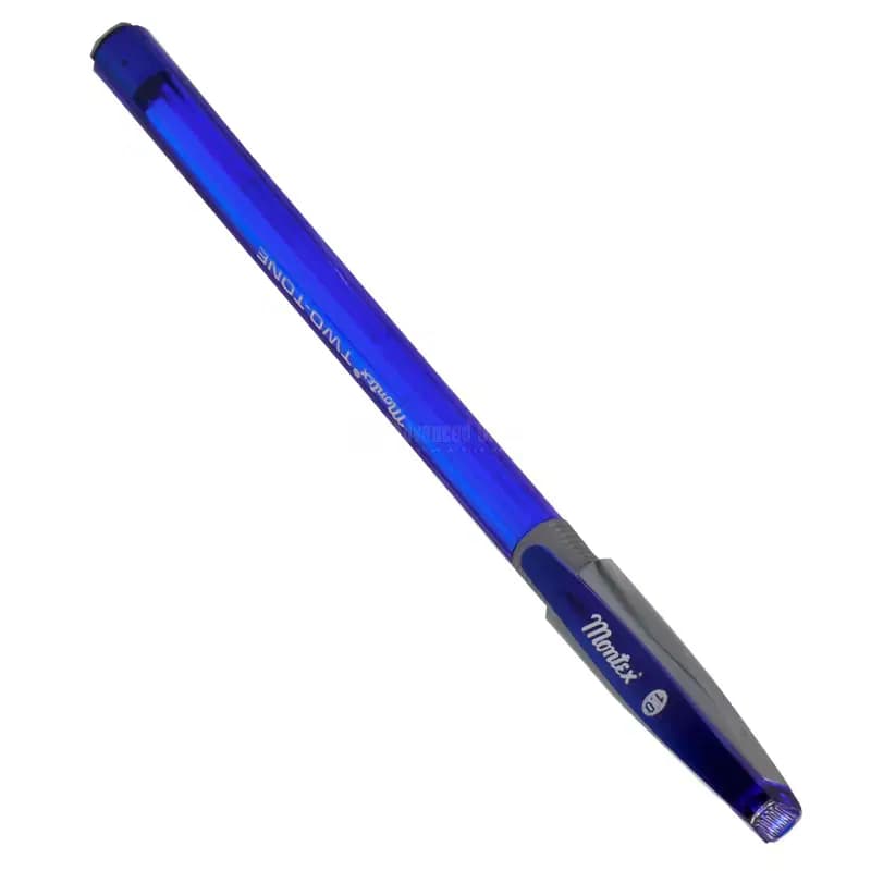 Stylo a Bille Montex Two -tone Grip Bleu-noir-rouge-vert