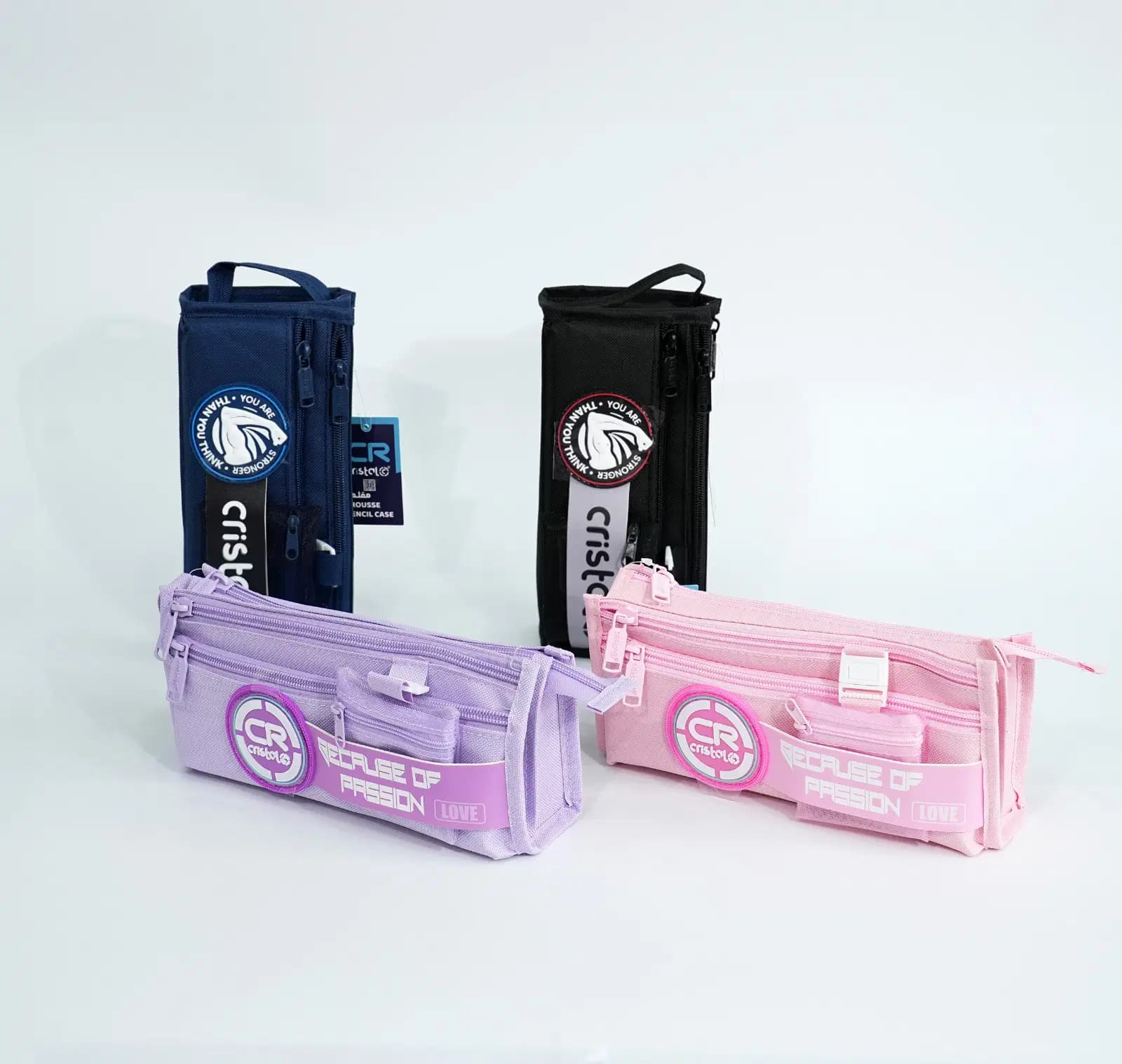 Trousse Cristal Scolaire Coul Ass CR-11039 2