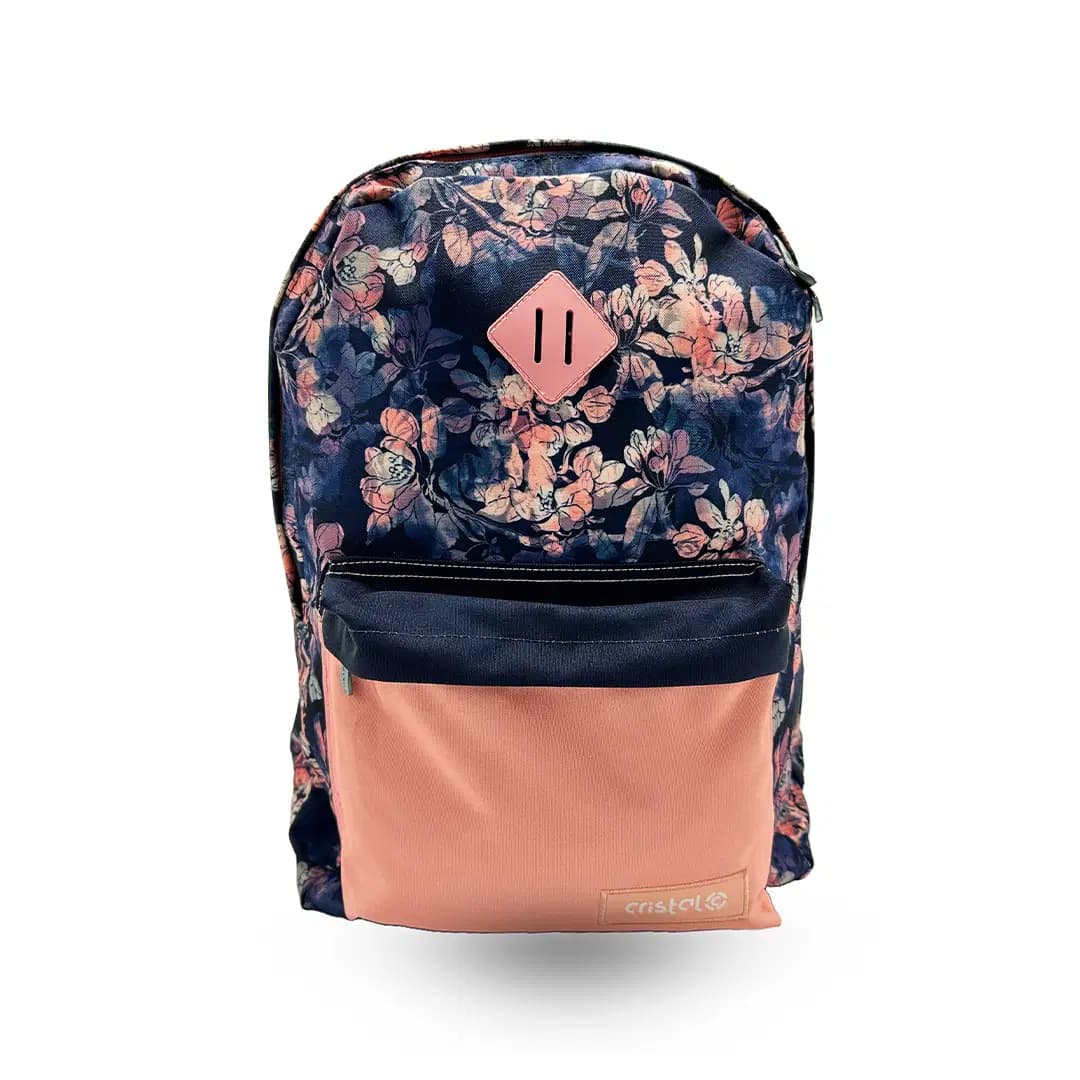 Sac a Dos Scolaire 3 Comp Diff Motifs 17.5 Cristal Ref CR-4636 2