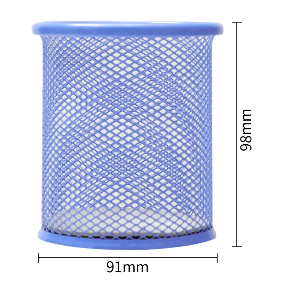 Plumier de Bureau Metalique Rond Daim 91*98 Deli Ref 9153 4