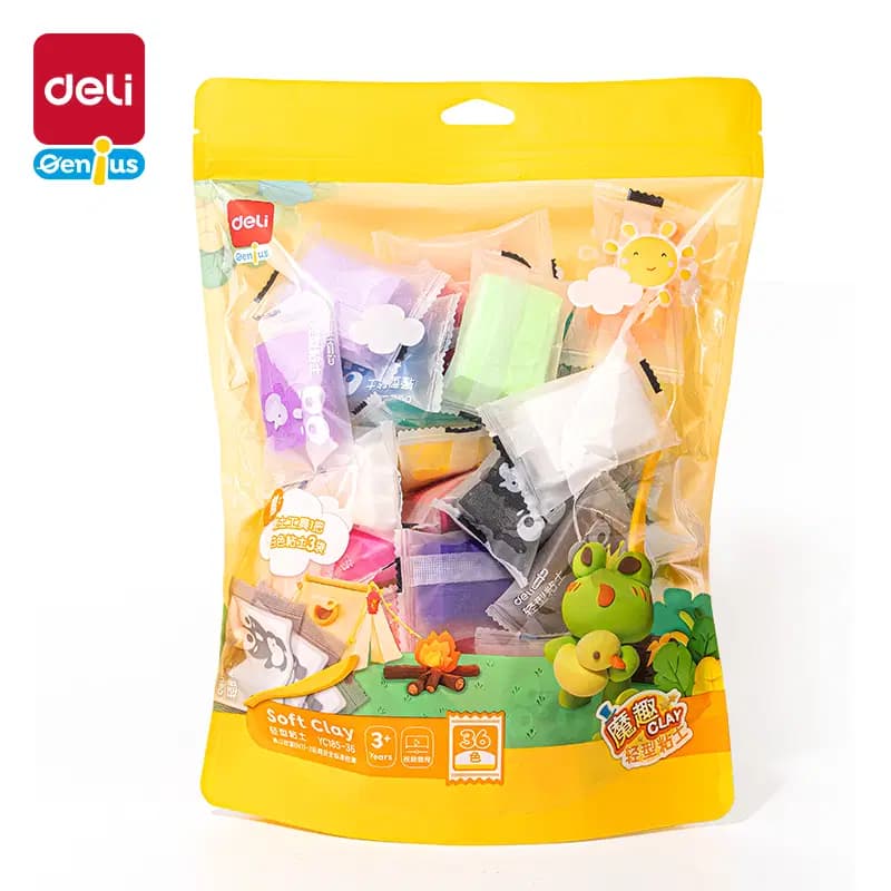 Pate a Modeler Avec Sac de 36 Couleurs 8G