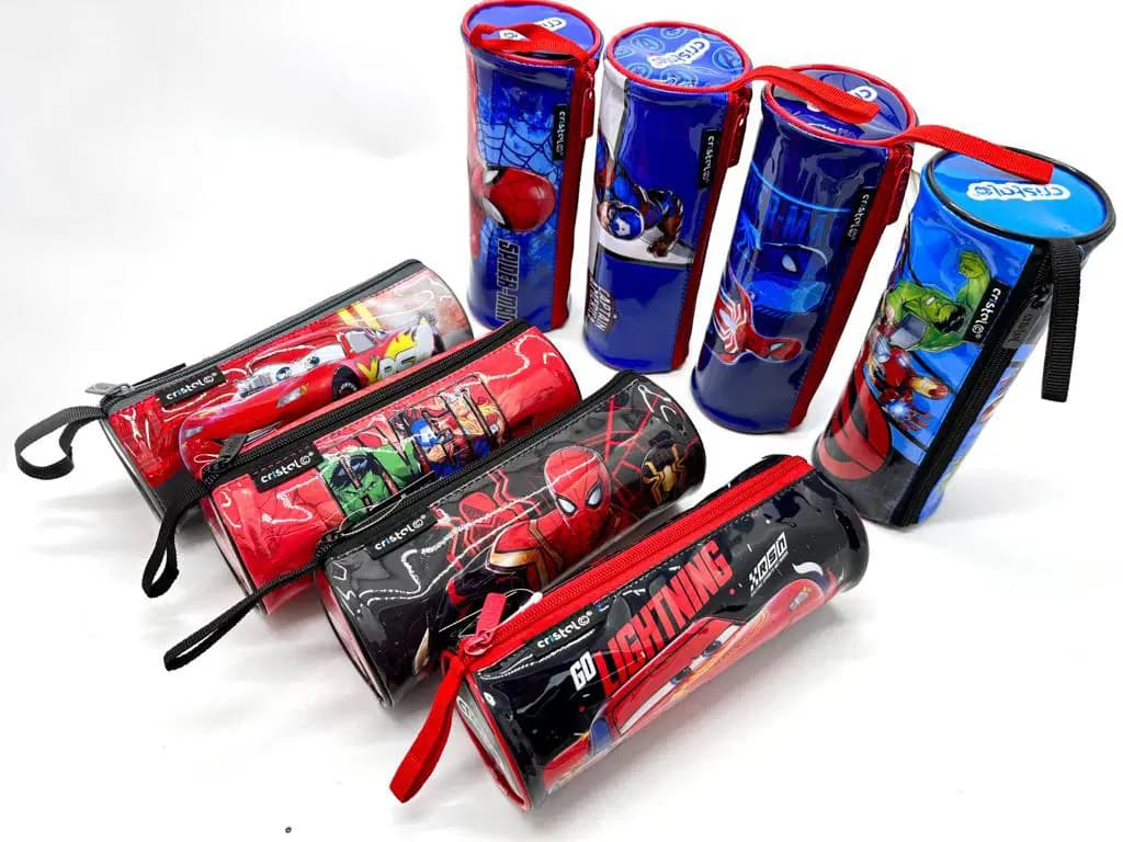 Trousse Wd Fantaisie Pvc Ronde Garcon Cristal CR-1367