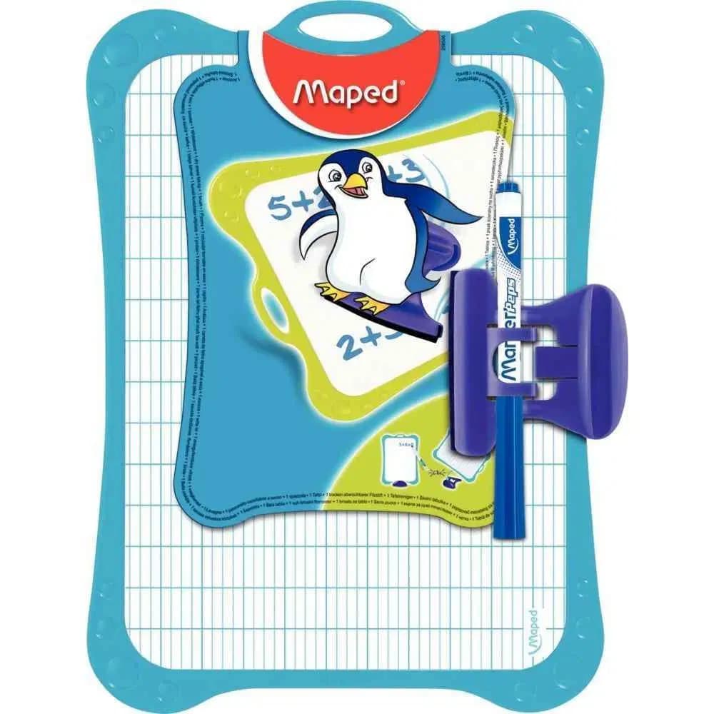 Ardoise Blanche Double Face en Sachet Maped 258500 2