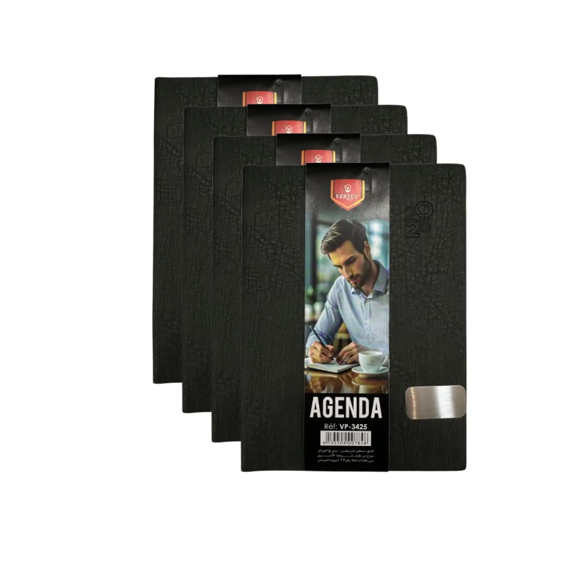 Agenda de Bureau Souple 2026 Marron/ Gris / Vert / Noir VP3425 3