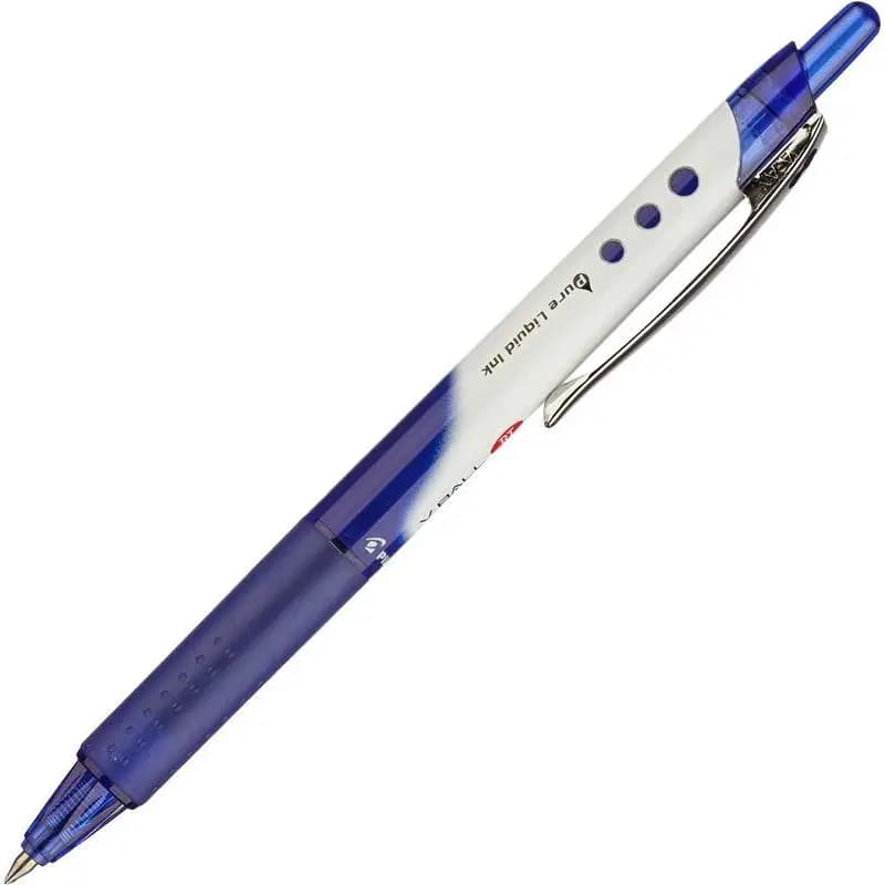 Stylo Roller Retractable V-ball Encre Liquide Bleu 0.7MM Pilot BLRT-VB7-L