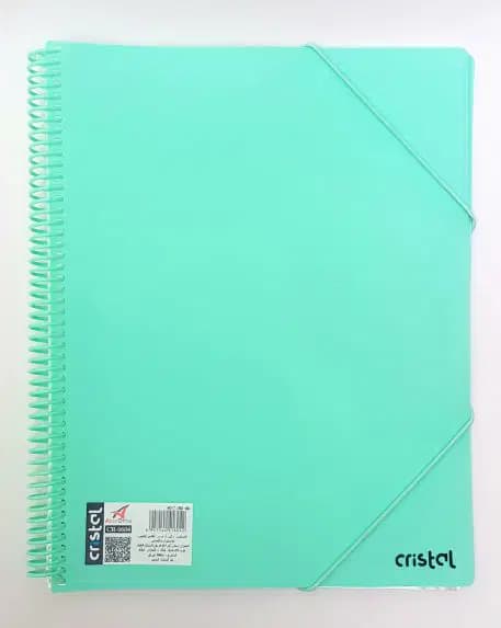 Protege Document Spiral Pastel Cristal 160 Vues CR-608 6947144416080