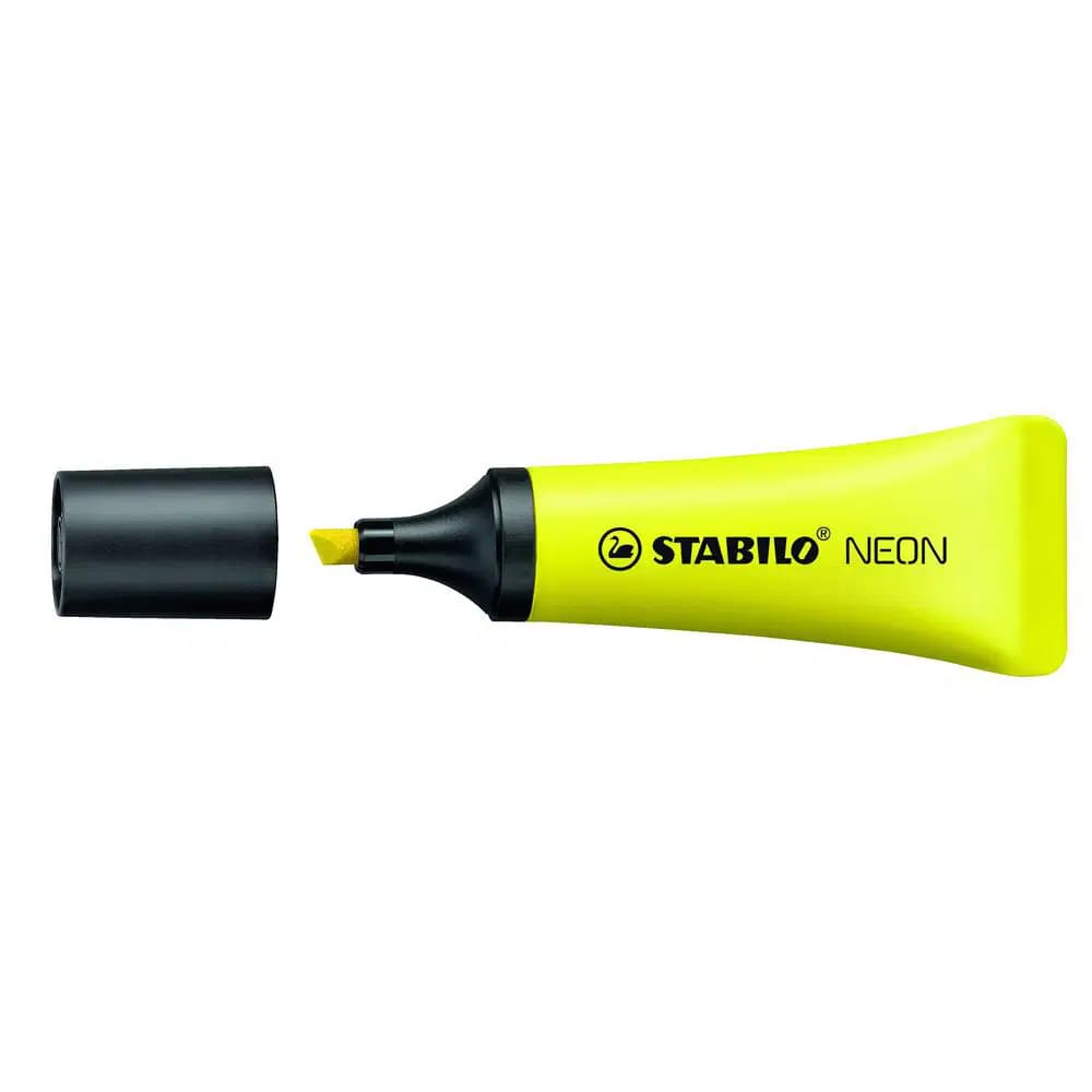 Marqueur Stabilo Neon Jaune