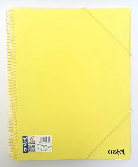 Protege Document Spiral Pastel Cristal 240 Vues CR-612 6947144416127 3