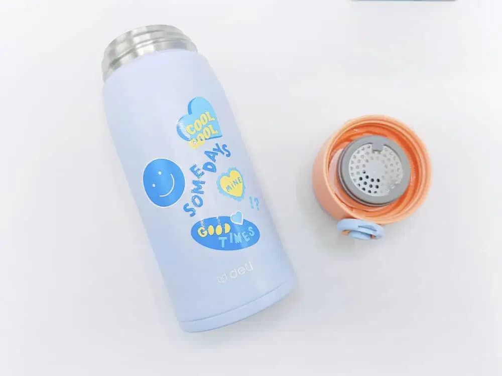 Gourde Deli ( 350ml/170*66mm/PP/ACIER) LL609 2