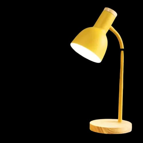 Lampe de Bureau Support Bois Ref 307 5