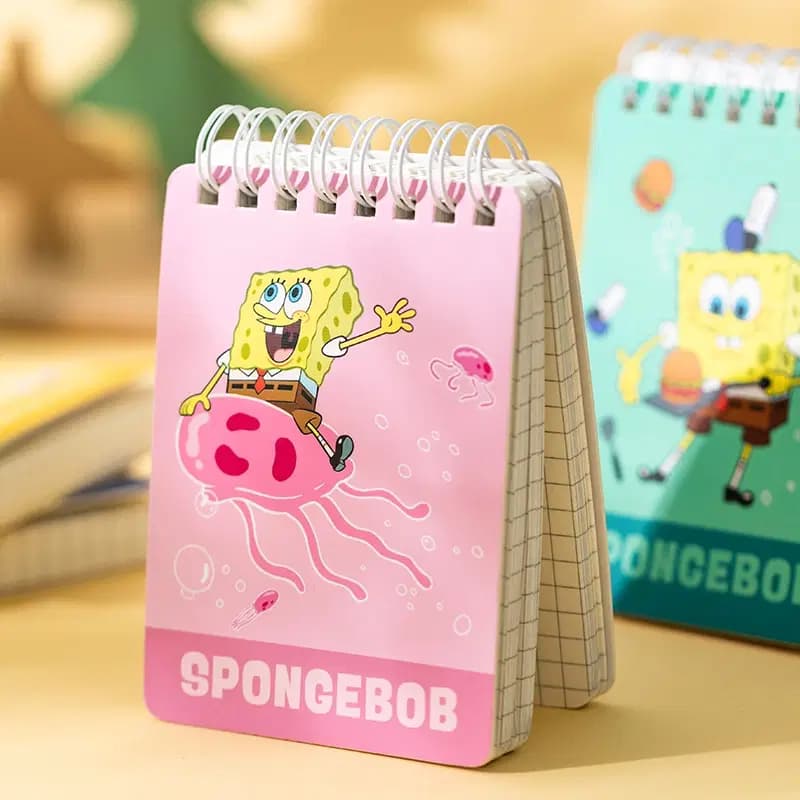 Bloc Notes Scolaire Pm ( A7-100FS/70GR ) Spongebob Deli Ref LA7100 5