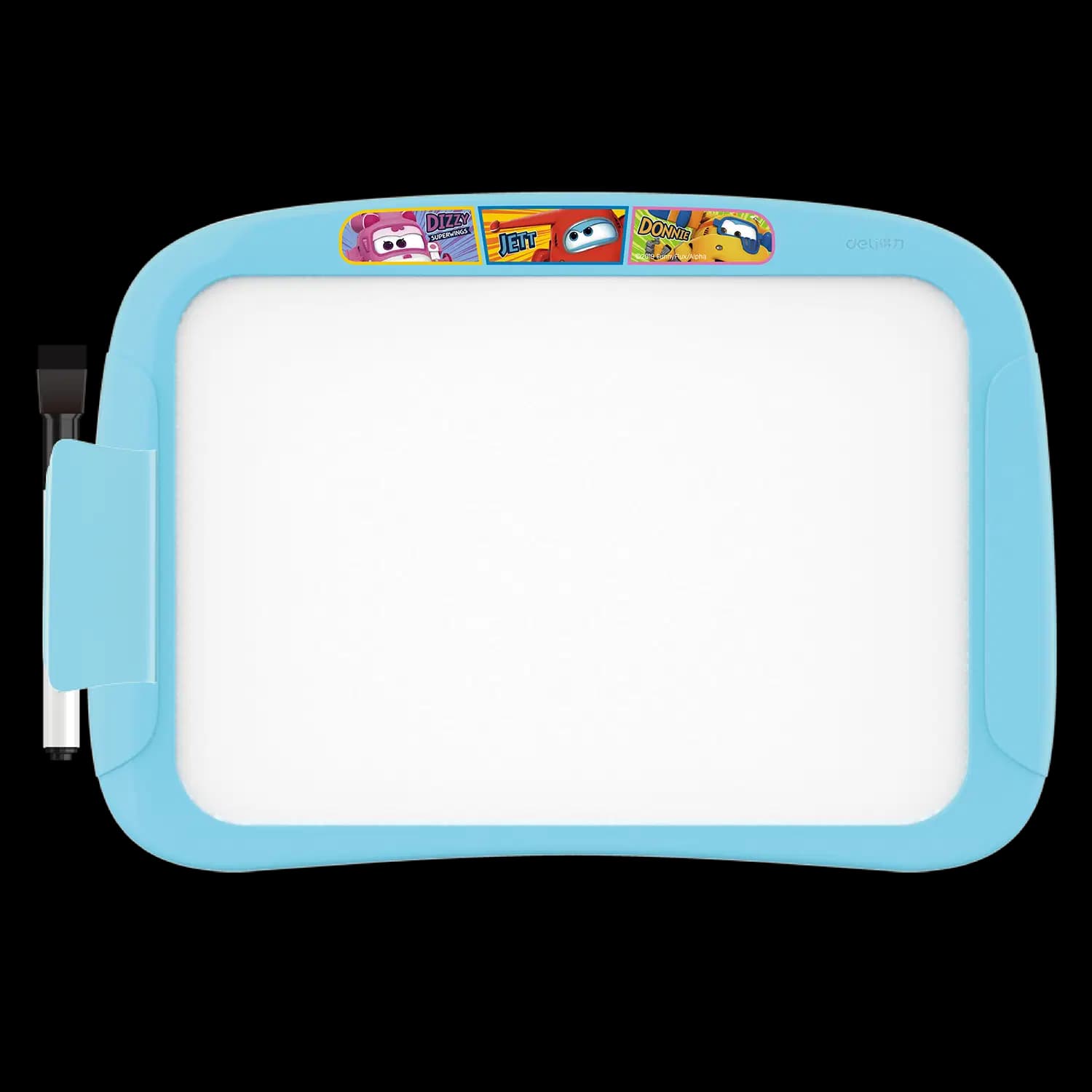 Ardoise Scolaire Blanche Df Avec Feuter et Brosse Deli Ref H50002