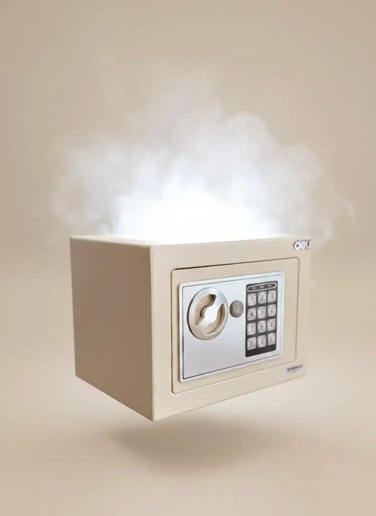 Coffre Fort Clé + Code Deli Ref T512 H170*W230*D170mm / 22.60KG