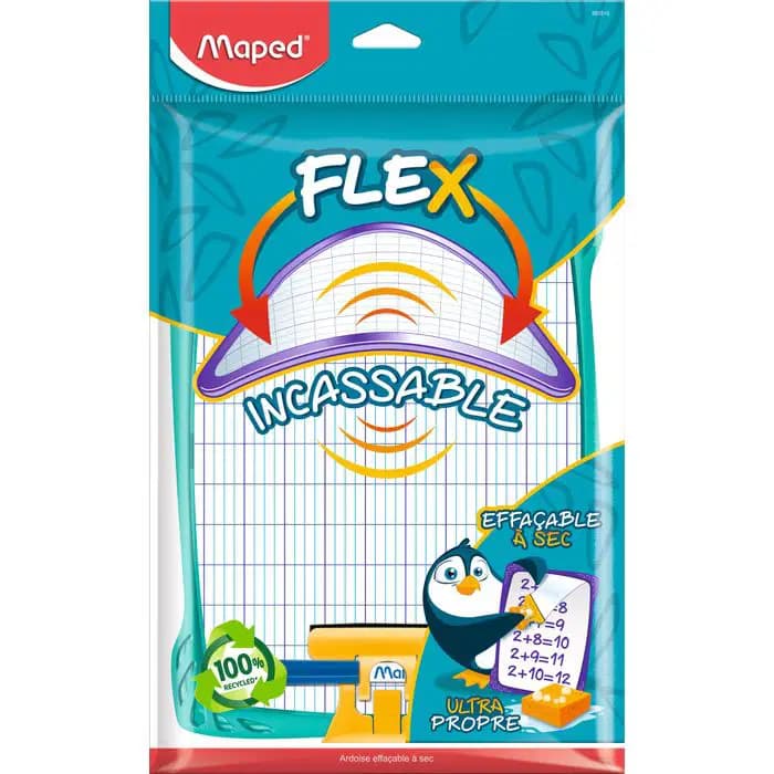 Ardoise Blanche Decoree Incassable Zero Trace Maped 583510