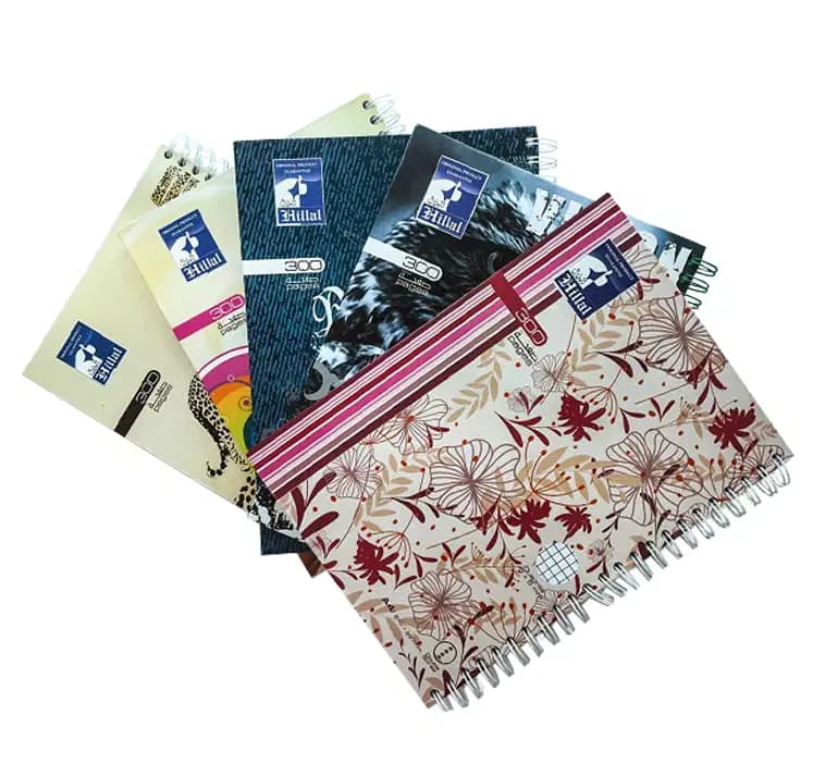 Cahier Not Book 300P 5*5 Gf A4 Hillal