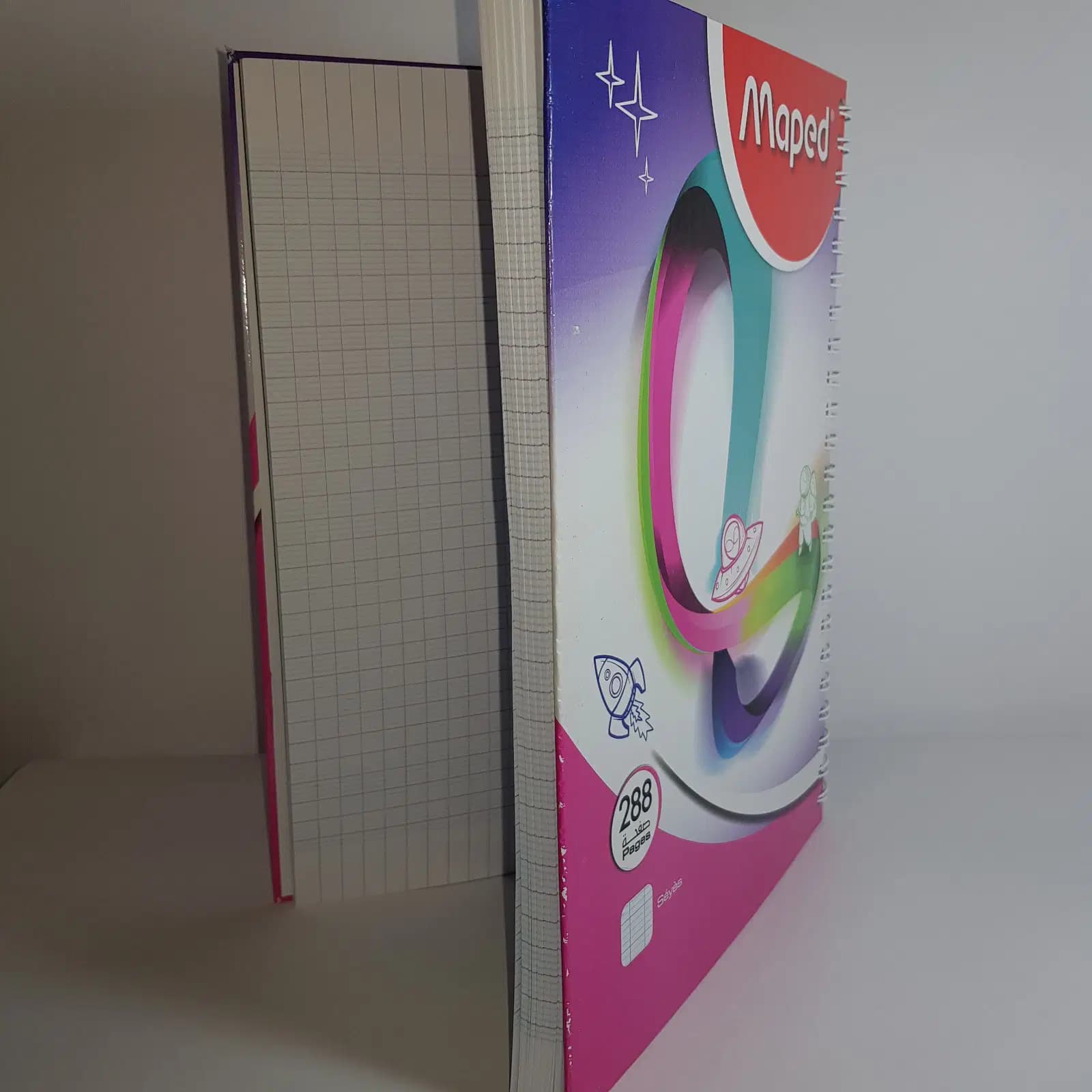 Cahier Maped 288 Note Book Reliure Integrale A4 9043 2
