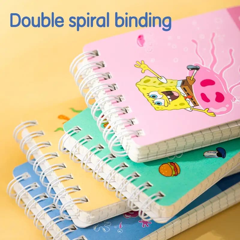 Bloc Notes Scolaire Pm ( A7-100FS/70GR ) Spongebob Deli Ref LA7100 4