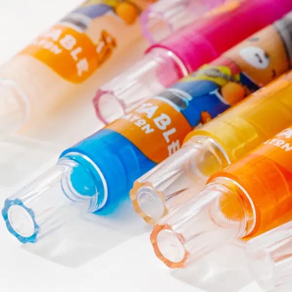Cire Pour Ecolier Twistable Pochete de 12 Coleurs Kids Deli Ref C223-12 3