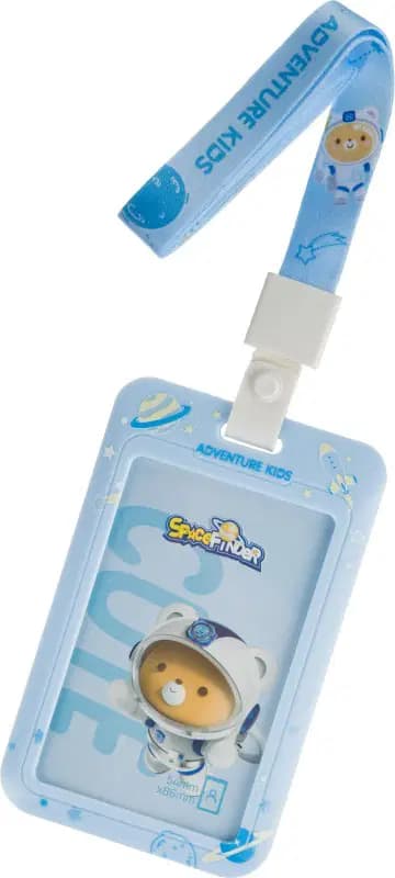Porte Badge Enfant Vertical Laniere 68.50*110MM