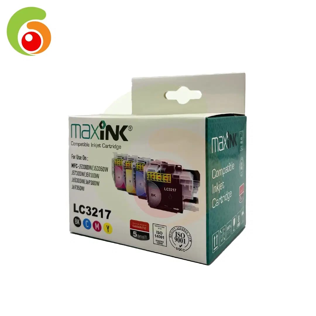 Pack 4 Cartouche LC3217 Brother 2