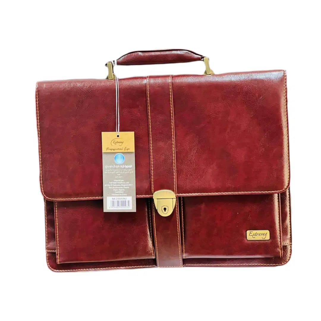 Cartable de Bureau Extravag Burgundy Deli 23009