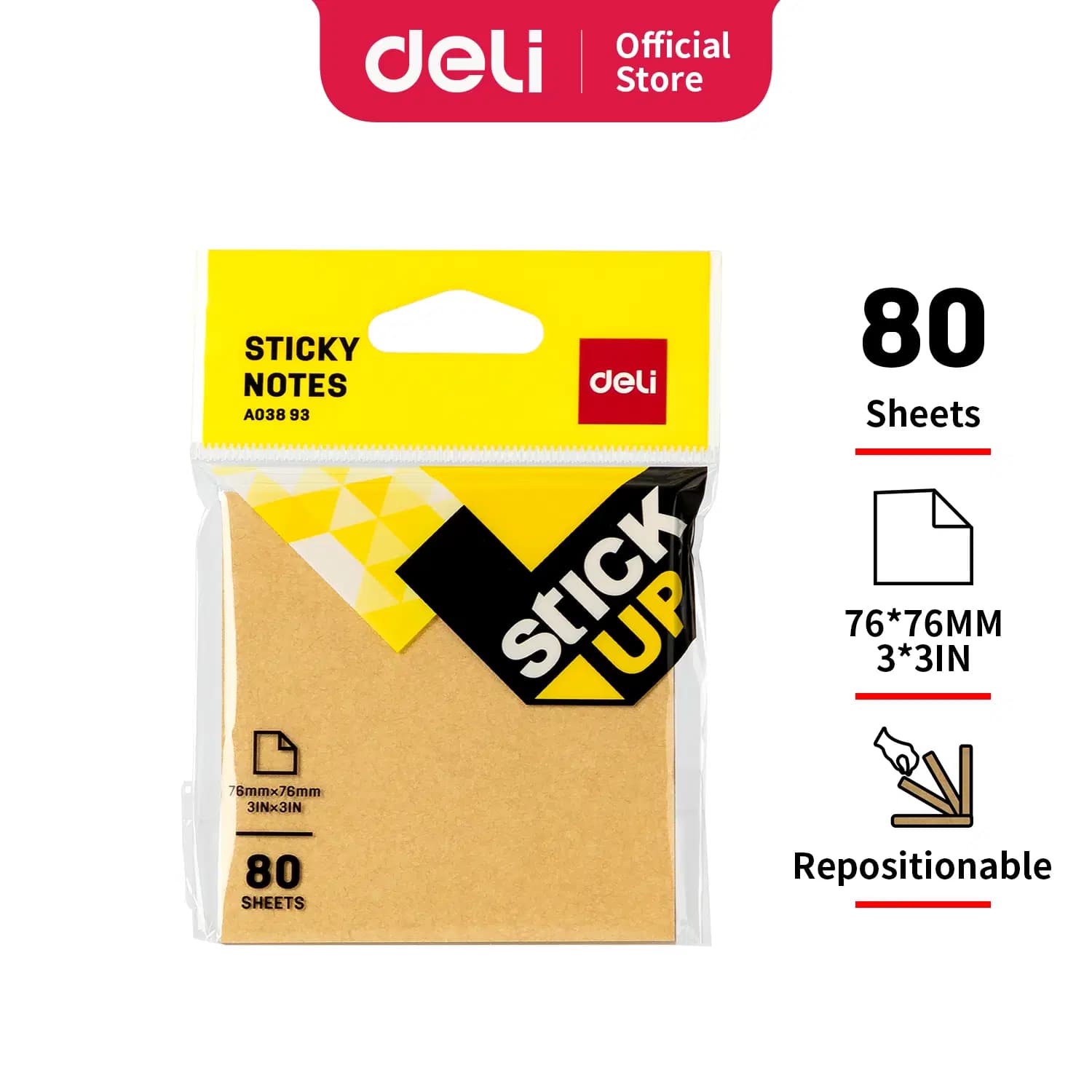 Post It Kraft Neon Deli EA03893