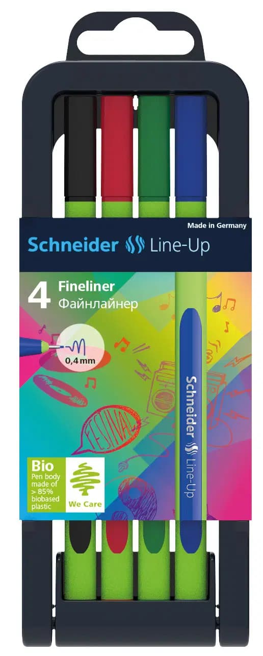 Fineliner Line-up Assorti Presentoir Tower SC302822