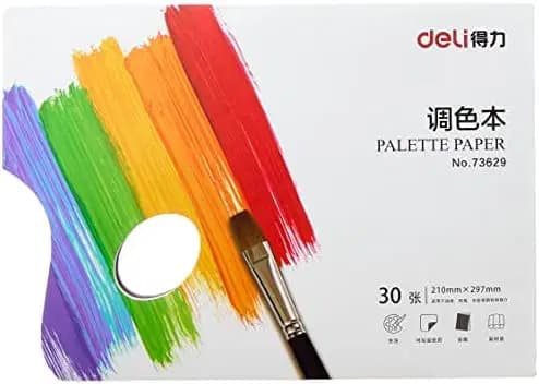 Palette Papier de 30 Feuilles 210MM*297MM Deli 73629*C