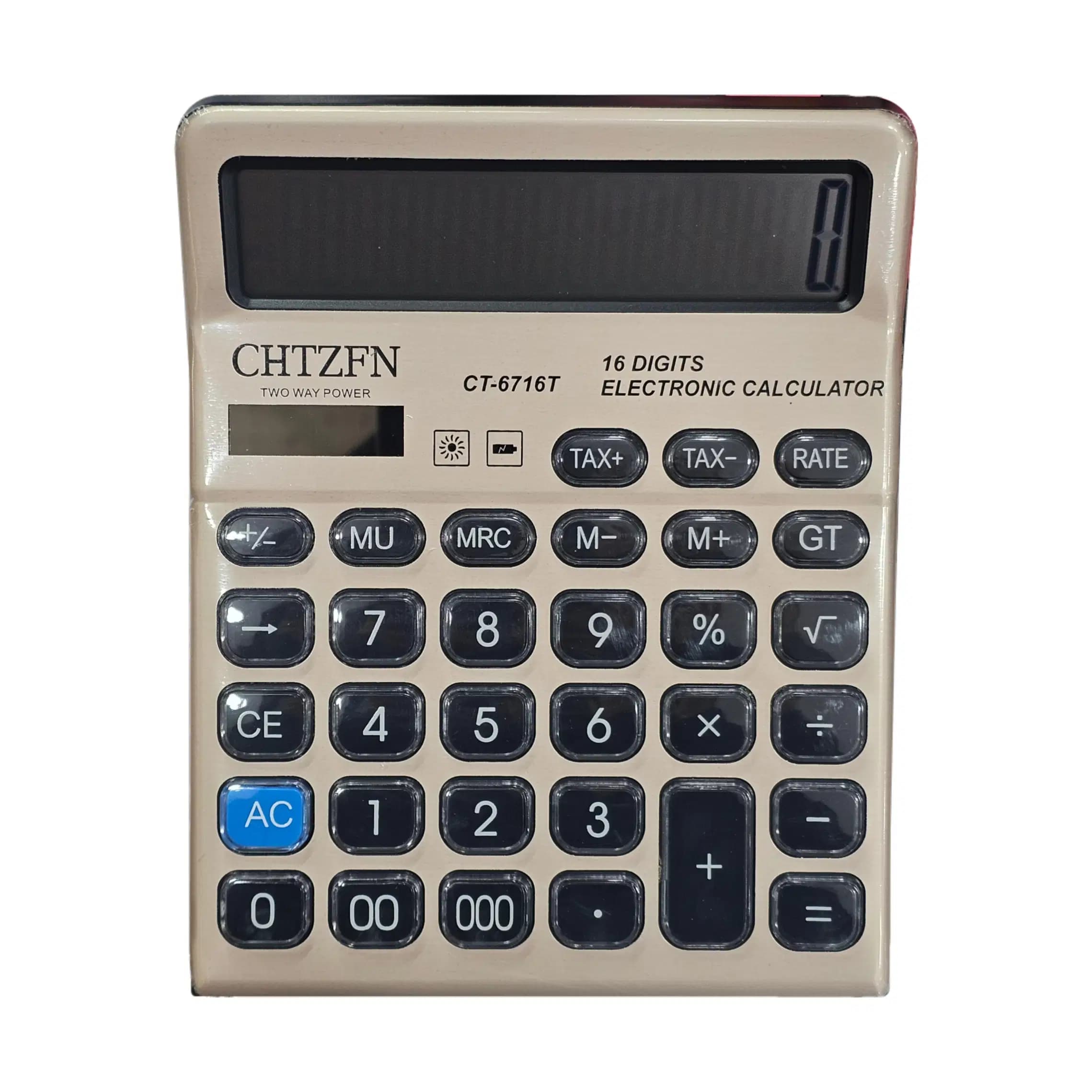 Calculatrice 16 Chiffres Chtzfn Smb Ref CT-6716T 2