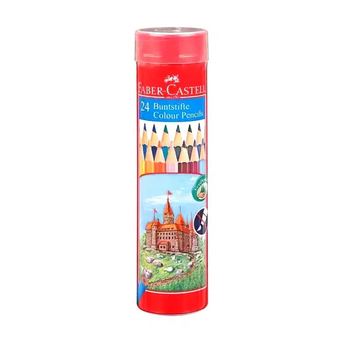 Crayons de Couleur Classic Bte Rond Metal *24 Fabr Castel Ref 115827