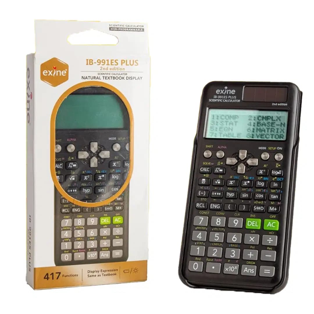 Calculatrice Exine Scientifique 417F IB-991ES Plus 2EME Edition